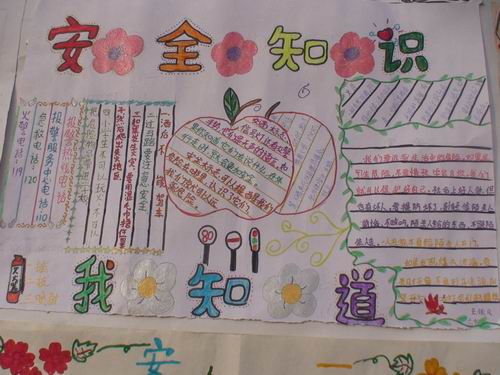消防安全手写报纸（9）_20字