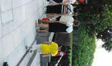 暑假第一站——人民广场喂鸽子_750字