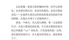 让我后悔的一件事_500字