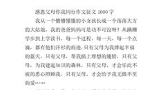 [感恩父母征文]爱的闪耀_1200字