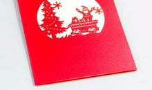 圣诞贺卡之祝福在平安夜