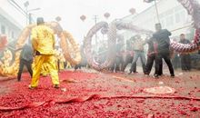 二月二，看龙灯_400字