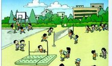 一年级作文看图写话：快乐的一天_450字