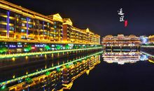 通道的夜景_450字