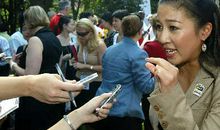 令我感动的特奥志愿者——奶奶_500字