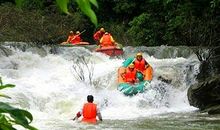 黄龙峡漂流_1200字