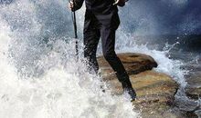 到海边去吹吹风