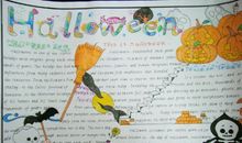 小学万圣节英语小作文：Holy Evening_900字