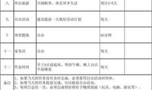 高中寒假学习计划