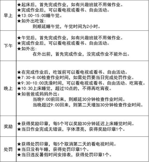 小学三年级的寒假活动
