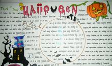 万圣节手抄报——“鬼节”_20字