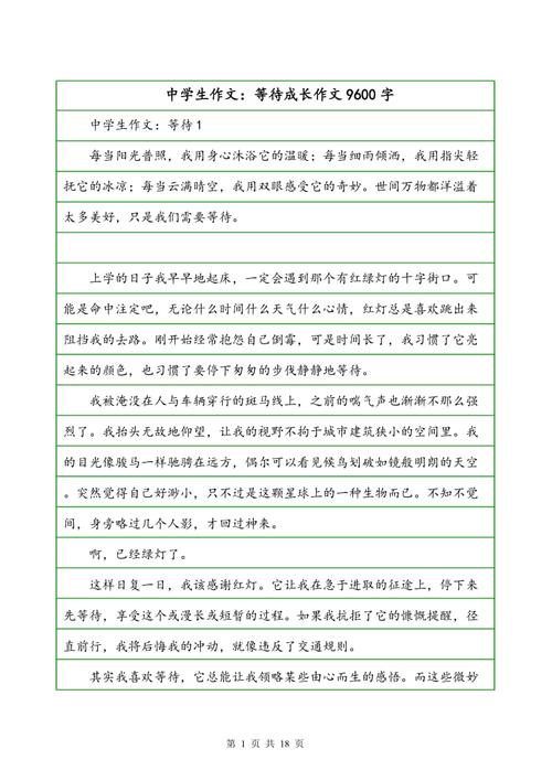 关于等待：等待，也是一个旅程_700字