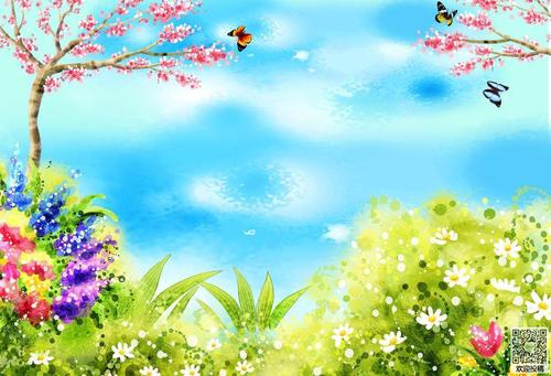 风景上的构图：春天的风景_400字