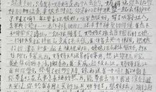 给爸爸的一封信_100字