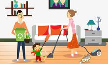 家庭大扫除_600字