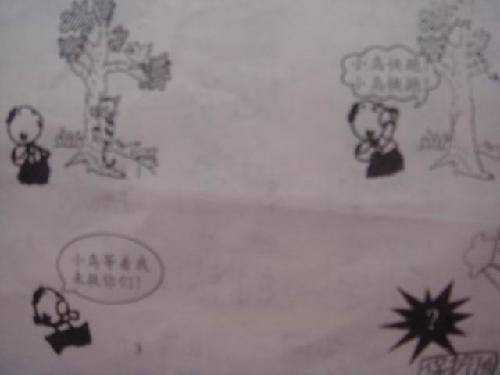一年级观看示例：保护鸟_400字