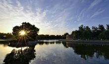 美丽的中山湖_650字