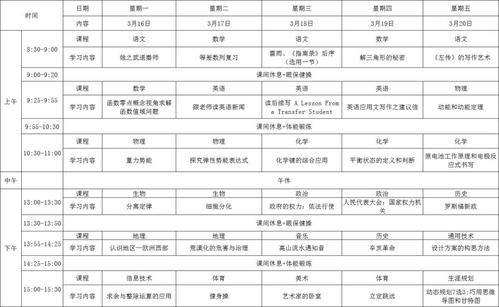 如何为新高中制定学习计划