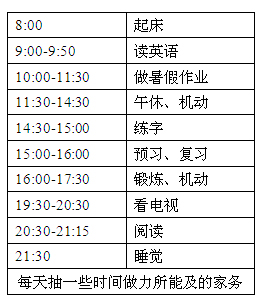 老师夏季学习计划