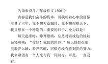 初三的学习_1500字