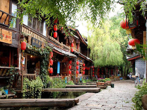 冬天在丽江古城_900字