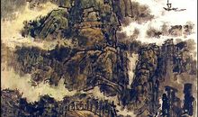 江流天地外，山色有无中