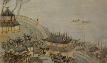 孤帆远影碧空尽，惟见长江天际流