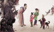 儿童相见不相识，笑问客从何处来