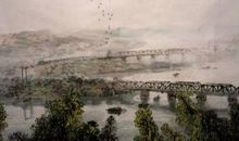 自闻颖师弹，起坐在一旁。