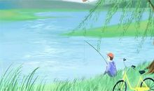 双飞燕子几时回，夹岸桃花蘸水开