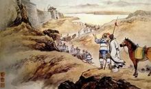 马作的卢飞快，弓如霹雳弦惊