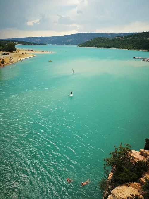 鹅石路径，鱼是活跃的。