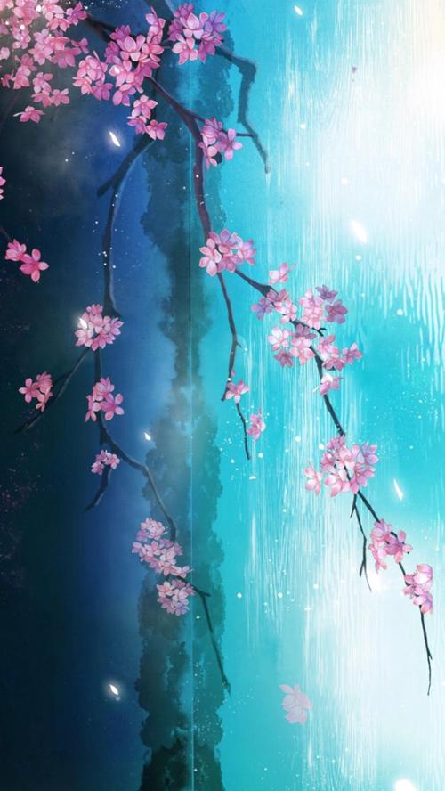从浮水，一种，两个闲置的花朵