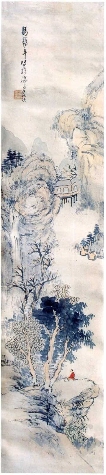 前两者：这篇文章就像山水丰富的是烟云