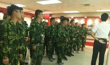 难忘的军训_700字