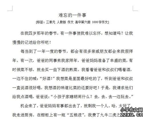 这是我的_300字