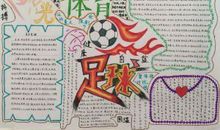 2018世界杯手抄报：体育·足球