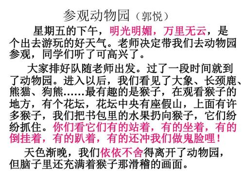 访问动物园_350字