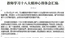 喜迎十八大心得体会_550字