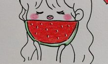 小馋猫吃西瓜_500字