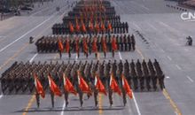 关于国庆阅兵的作文：观70周年国庆阅兵式有感_900字