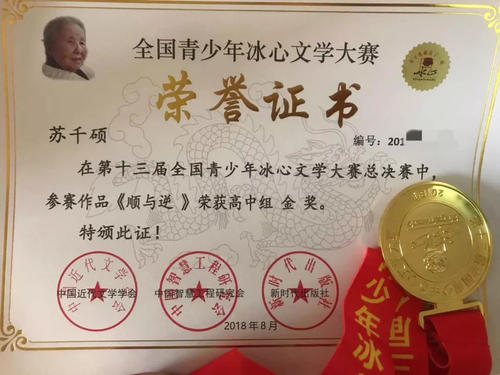兵鑫文学竞争：童年兴趣