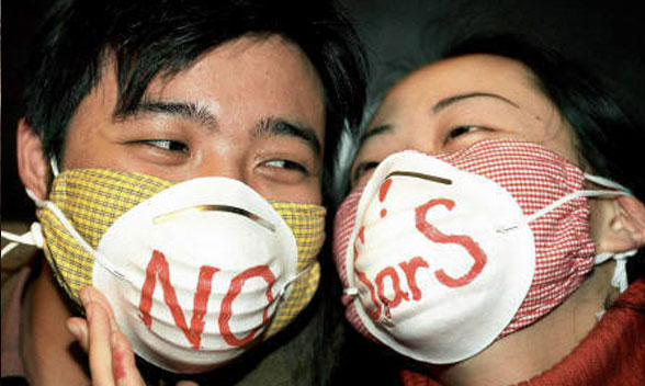 60周年纪念地图2000-2009：抗SARS