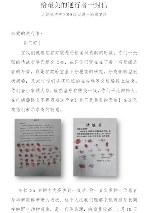 [新年的致意]“给姐姐的一封信”_1000字