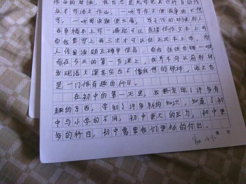 第一类学校是第一级_200字后第一次