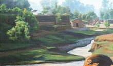 村边的小河_350字