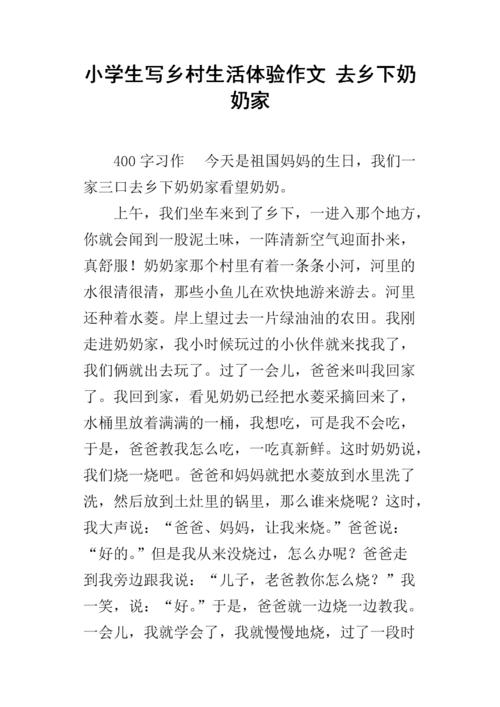 体验的组成：体验生活_700字