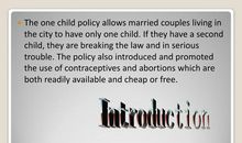 The Second Child Policy_900字