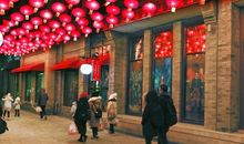 寒假见闻之美食街_400字