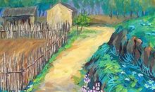 关于田园风光的作文：农家田园风光_350字